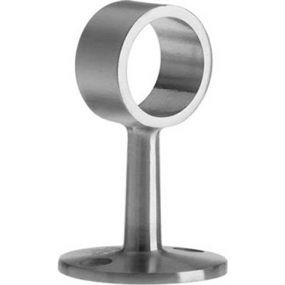Lavi Industries, Flush Center Post, for 1" Tubing, Satin Stainless Steel
