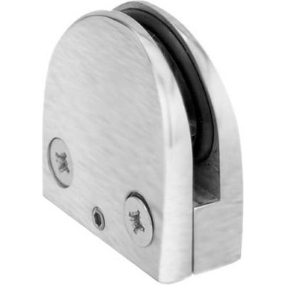 Lavi Industries, Glass Grip, Mini, Flat, Satin Stainless Steel
