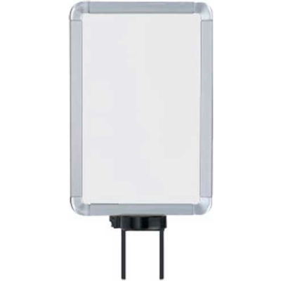 Lavi Industries, Vertical Swivel Sign Frame, 50-1130SV/SA, 7" x 11", For 7' Posts, Satin