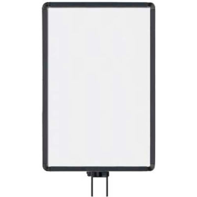 Lavi Industries, Vertical Swivel Sign Frame, 50-1134SV-S/MB, 14" x 22", For 7' Posts, Matte Black