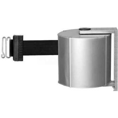 Lavi Industries JetTrac Wall-mount, 65'L Black/S Retractable Belt, S-Hook