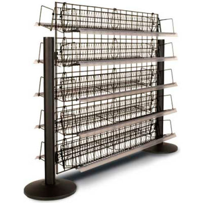 Lavi Industries, Post-Top Merchandising Bowl, 80-939BWL/F13/SET, 13' Belt, W/ Sign Holder