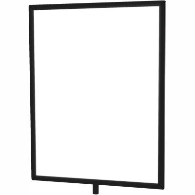 Tensator Sign Frame Post Rope 11X14" Black