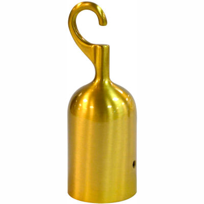 Tensator Rope Hook End Satin Brass