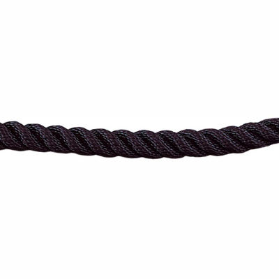 Tensator Twisted Rope Black 1' No Ends