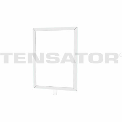 Tensator Sign Frame Post Rope 7X11" Polished Chrome
