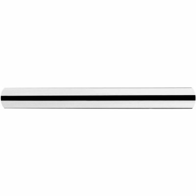 Tensabarrier Railing Tube, 4'L, Polished Chrome