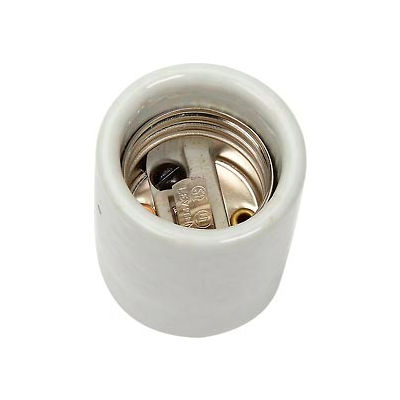 Leviton 10045 Medium Base, One-Piece, Keyless, Incandescent Lampholder