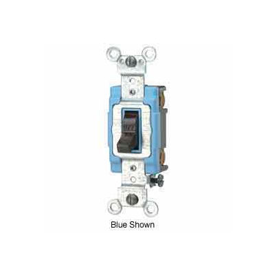 Leviton 1202-2 15a, 120/277v, Double-Pole Ac Quiet Switch, Brown - Min Qty 15