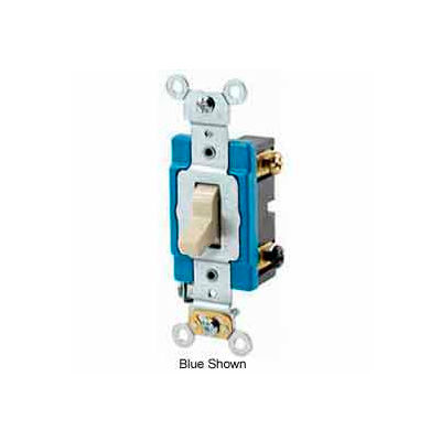 Leviton 1203-2r 15a, 120/277v, 3-Way Ac Quiet Switch, Back Wired, Red - Min Qty 25