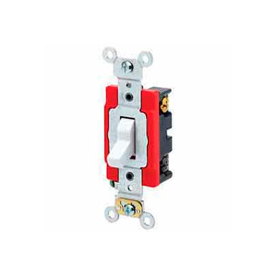 Leviton 1223-2r 3-Way Ac Quiet Switch, Red - Min Qty 24