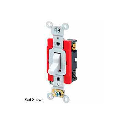 Leviton 1224-2w 20a, 120/277v, 4-Way Ac Quiet Switch, White - Min Qty 8