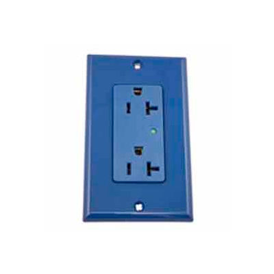 Leviton 5380-B Decora Duplex Surge Suppressor Receptacle Iso Ground ...