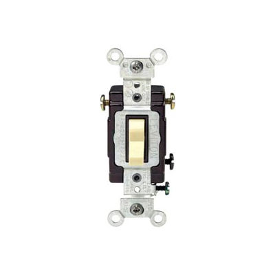 Leviton CS315-2I 15A, 120/277V, 3-Way , Ivory