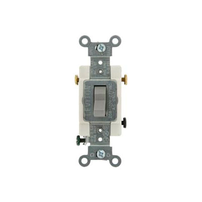 Leviton CS320-2GY 20A, 120/277V, 3-Way, Gray