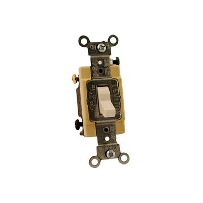 Leviton Cs415-2w 15 Amp, 120/277 Volt, 4-Way, Grounding, White - Min Qty 14