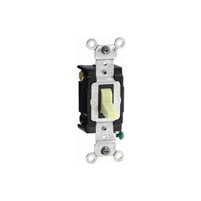 Leviton Csb4-15i 15a, 120/277v, 4-Way, Grounding, Ivory - Min Qty 15