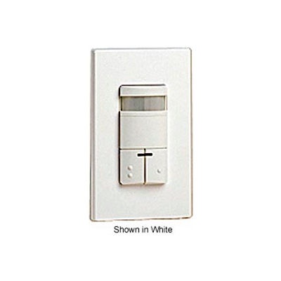 Title 24 ft Decora Passive Infrared Wall Switch Occupancy Sensor 180 Degree Leviton ODS0D-TDI Dual-Relay 2100 sq Auto-On or Manual-On Ivory Coverage 