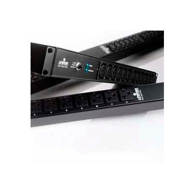 Leviton P1041-10S Vertical PDU 16 Receptacles w/ 10ft Power Cord, 120V, 20A, 5-20P