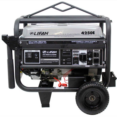 Lifan Power USA LF4250EPL-CA, 3500 Watts, Portable Generator,Gasoline,Electric/Recoil Start,120/240V