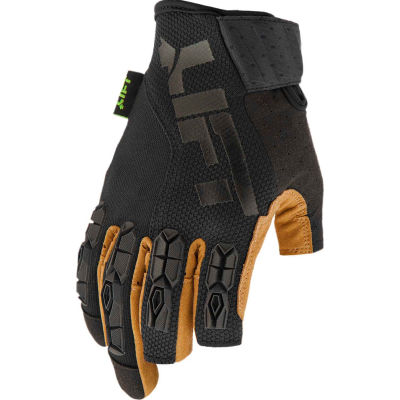 fingerless construction gloves