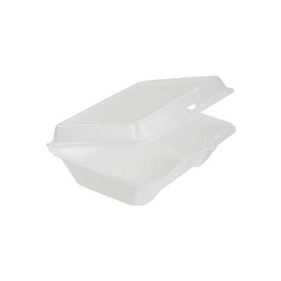 DART® DCC99HT1, Foam Hoagie Container w/Removable Lid, White, 500/Carton