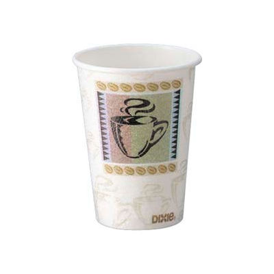 Dixie® PerfecTouch® Hot Cups, 6 oz., Coffee Dreams Design, 1000 ct