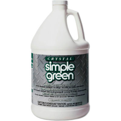 Crystal Simple Green® Industrial Cleaner and Degreaser, Gallon Bottle, 6 Bottles - 19128