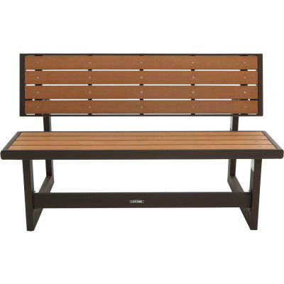 Lifetime® Simulated Wood Convertible Bench/Table, Light Brown