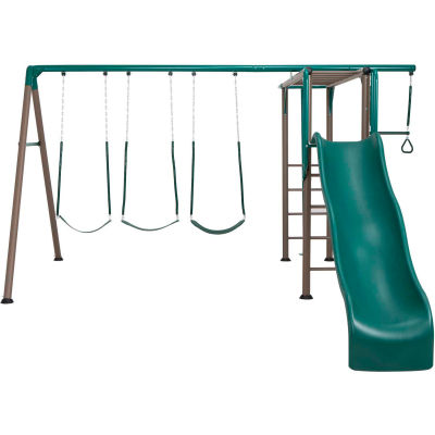 Lifetime® Monkey Bar Adventure Swing Set, Earthtone