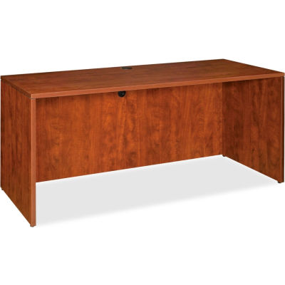 Lorell® Credenza Shell - 72"W x 24"D x 29-1/2"H - Cherry - Essentials Series