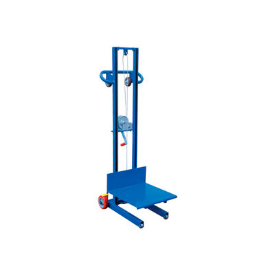 Steel Construction Lite Load Lift LLW-202058-FW - Winch Operation