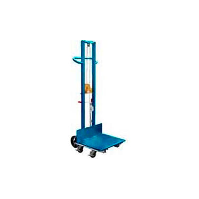 Steel Construction Lite Load Lift LLW-242060-4SFL - Winch Operation
