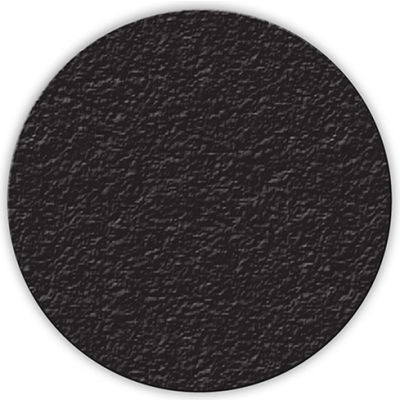 Floor Marking Tape, Black, 6" Circle, 25/Pkg., LM190K