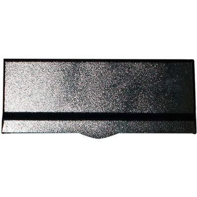 QualArc Mail Slot With Chute LM6-810-BLK - Wall Mount 12-1/2"W x 10"D x 5"H Black