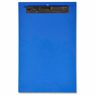 Lion® Recycled Plastic Clipboard, 11" x 17", Portrait, Blue