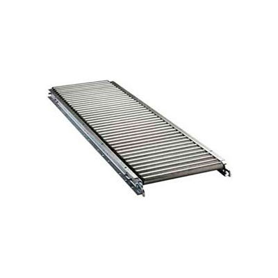 Ashland 5' Straight Roller Conveyor 31344 - 10" BF - 1-3/8" Roller Dia. - 4-1/2" Axle Centers