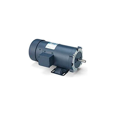 Leeson Motors DC Motor-1/2HP, 90V, 1750RPM, TEFC, Rigid C, NSS56C Frame
