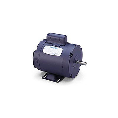 Leeson Motors-1/2HP, 115/208-230V, 3450RPM, TENV, Rigid Mount, 1.0 SF, 70 Eff.