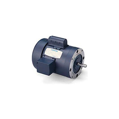 Leeson Motors-.5HP, 115/208-230V, 1140RPM, TEFC, C Face Mount, 1.0 SF, 59.5 Eff.