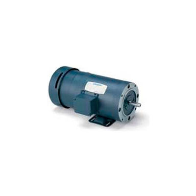 Leeson Motors 3-Phase Brake Motor 3/4HP, 1725RPM, 56, TENV, 208-230/460V, 60HZ, 40C, 1.15SF