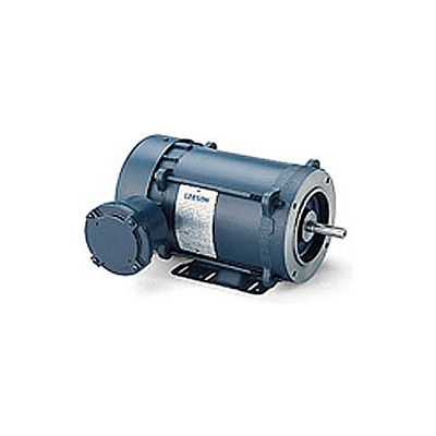 Leeson Motors - 3/4HP, 208-230/460V, 1725/1425RPM, EPFC, Rigid C Mount