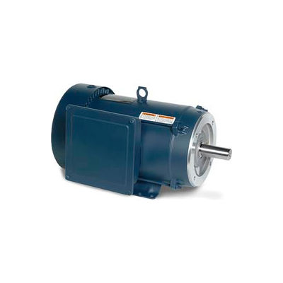 Leeson Motors - 10HP, 230V, 1740RPM, TEFC, Rigid C Mount, 1.15 S.F.