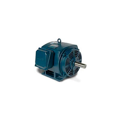 Leeson 170143.60, Premium Eff., 10 HP, 3525 RPM, 208-230/460V, 213T, DP, Rigid