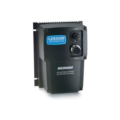 Leeson Motors DC Controls SCR Series, PWM Series , NEMA 4X, Non-Reversing, 1PH, 1/4-1HP/1/4-2HP