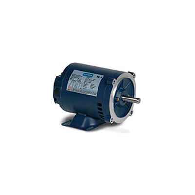 Leeson 121935.00, Premium Eff., 1 HP, 1725 RPM, 208-230/460V, 143TC, DP, C-Face Rigid
