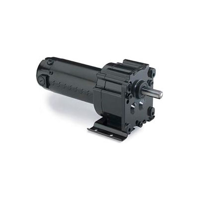 Leeson M1125041.00, 1/8 HP, 170 RPM, 180VDC, TENV, P300, 11:1 Ratio, 43 In-Lbs