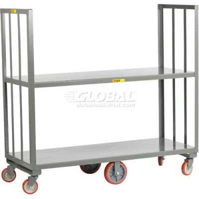 Little Giant® 2 Shelf High-End Platform Truck HE2-2460 - 60 x 24 2000 Lb. Capacity