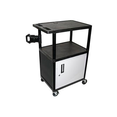 A/V Presentation Station w/ Cabinet - 24x18x41
