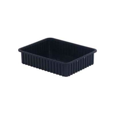LEWISBins ESD-Safe Divider Box DC3050xL - 22-13/32"L x 17-13/32"W x 5"H - Pkg Qty 4